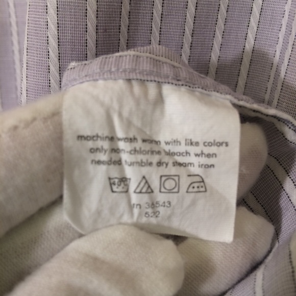 Michael Kors striped dress Shirt (063) - Picture 7 of 7